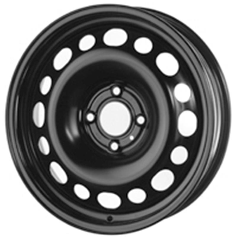 Cerchi in Lega DEDICO Steel Nero 4 fori 16\" 6X16 ET23 4x108