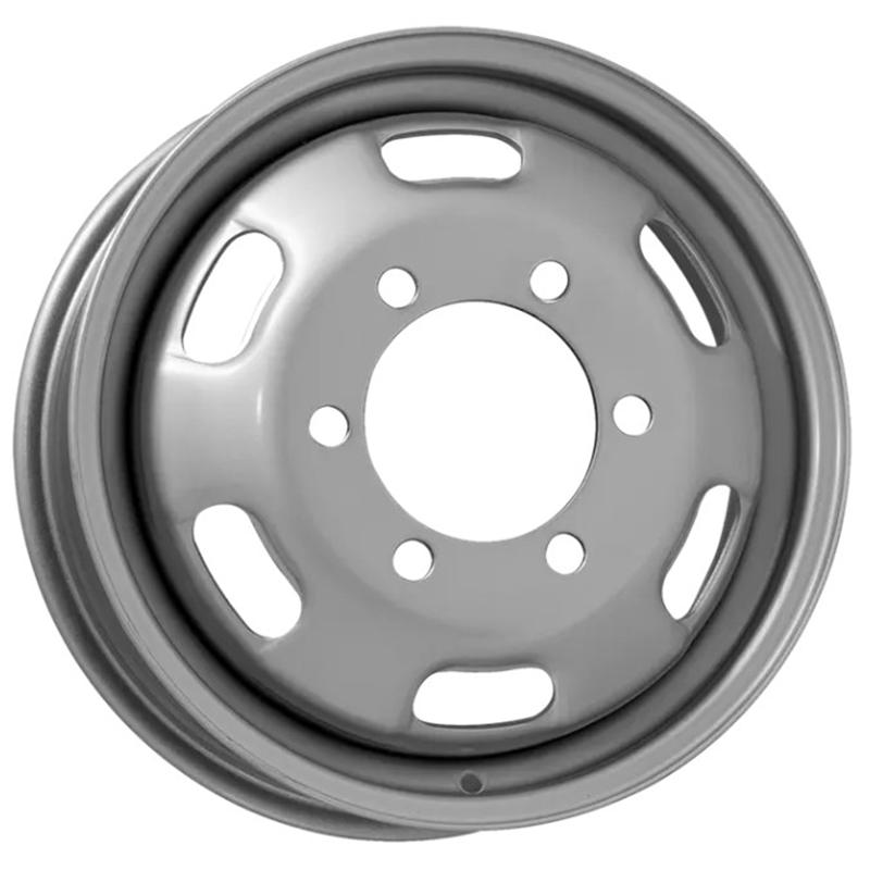Cerchi in Lega DEDICO Steel Silver 6 fori 16\" 5.5X16 ET117 6x205