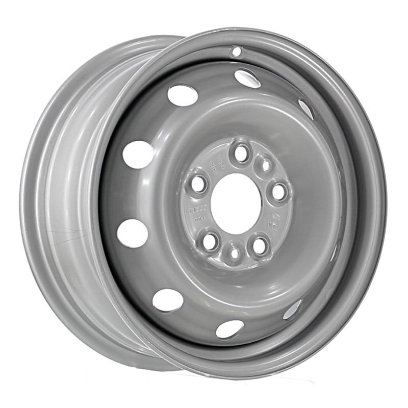 Cerchi in Lega MW GIANETTI RUOTE Steel Nero 5 fori 15\" 6X15 ET68 5x118