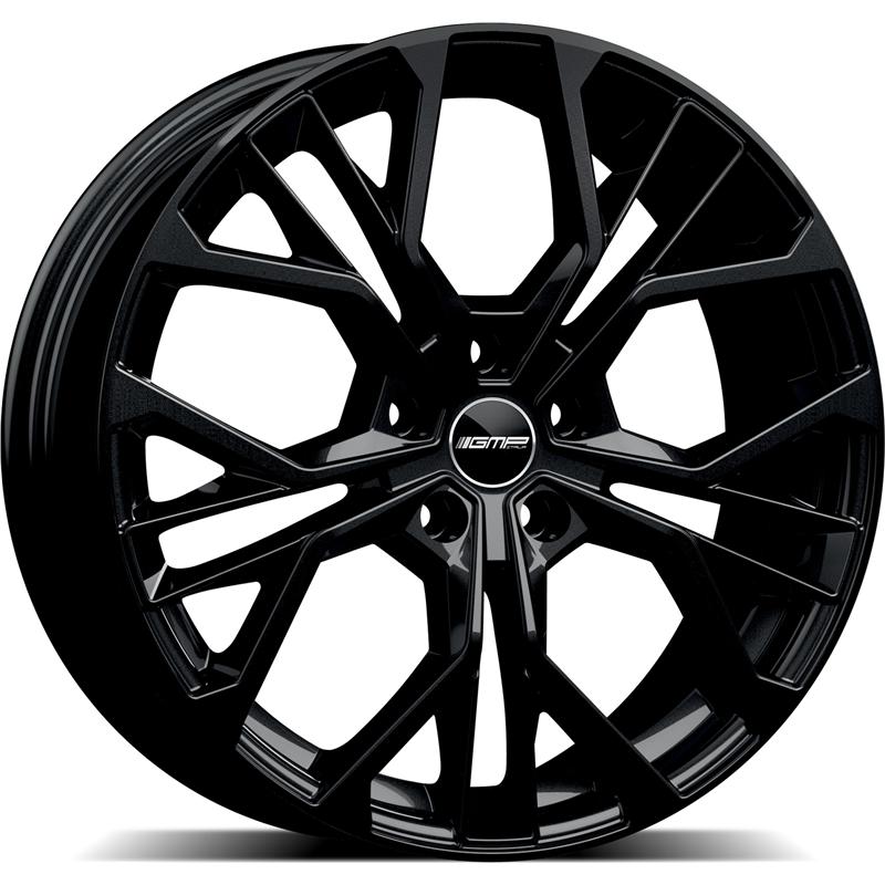 aCerchi in Lega GMP Matisse Glossy Black 5 fori 16\" 6.5X16 ET35 5x100