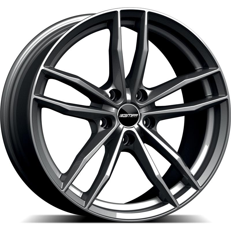 aCerchi in Lega GMP Swan Anthracite 5 fori 20\" 8.5X20 ET45 5x114.3