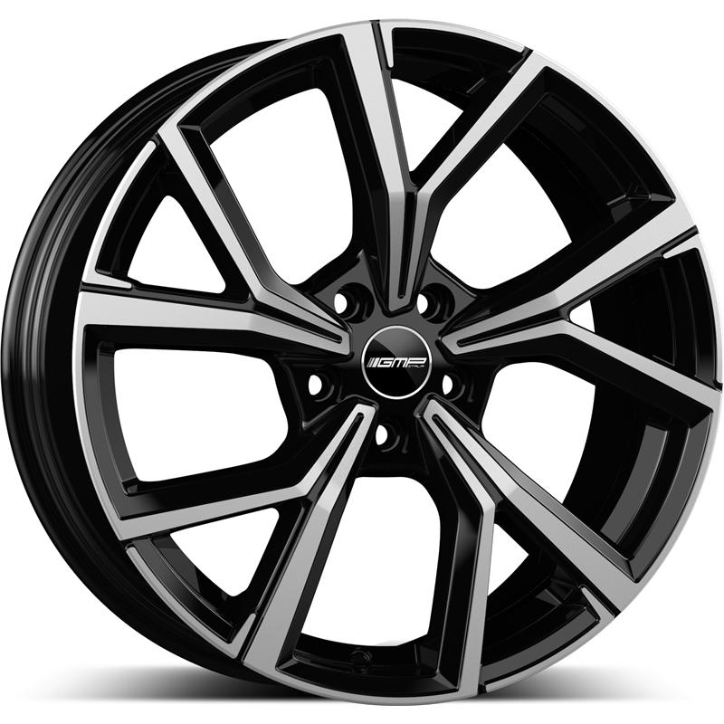 aCerchi in Lega GMP Mentor Black Diamond 5 fori 20\" 8X20 ET45 5x114.3