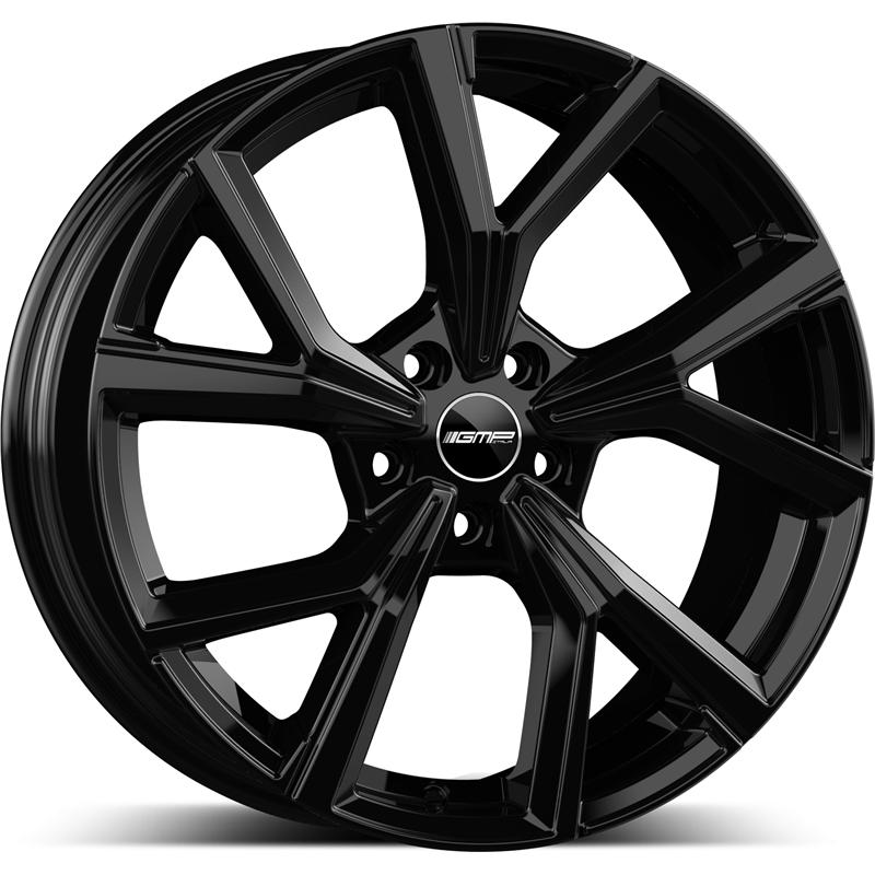 aCerchi in Lega GMP Mentor Glossy Black 5 fori 17\" 7X17 ET35 5x114.3