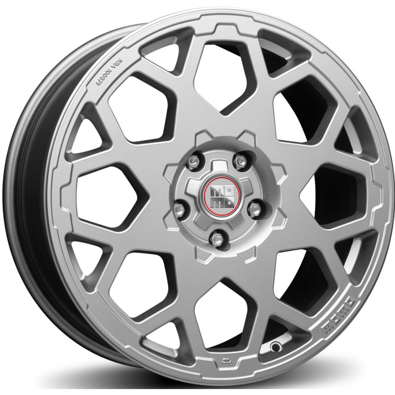 Cerchio MOMO WHEELS Heavy Duty Suv Titan Silver Opaco 5 fori 20\" 8.5X20 ET35 5x114.3