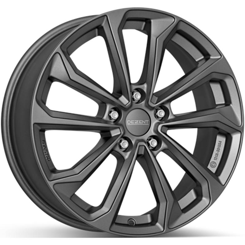 aCerchi in Lega DEZENT Ks Anthracite 5 fori 19\" 7.5X19 ET49.5 5x114.3