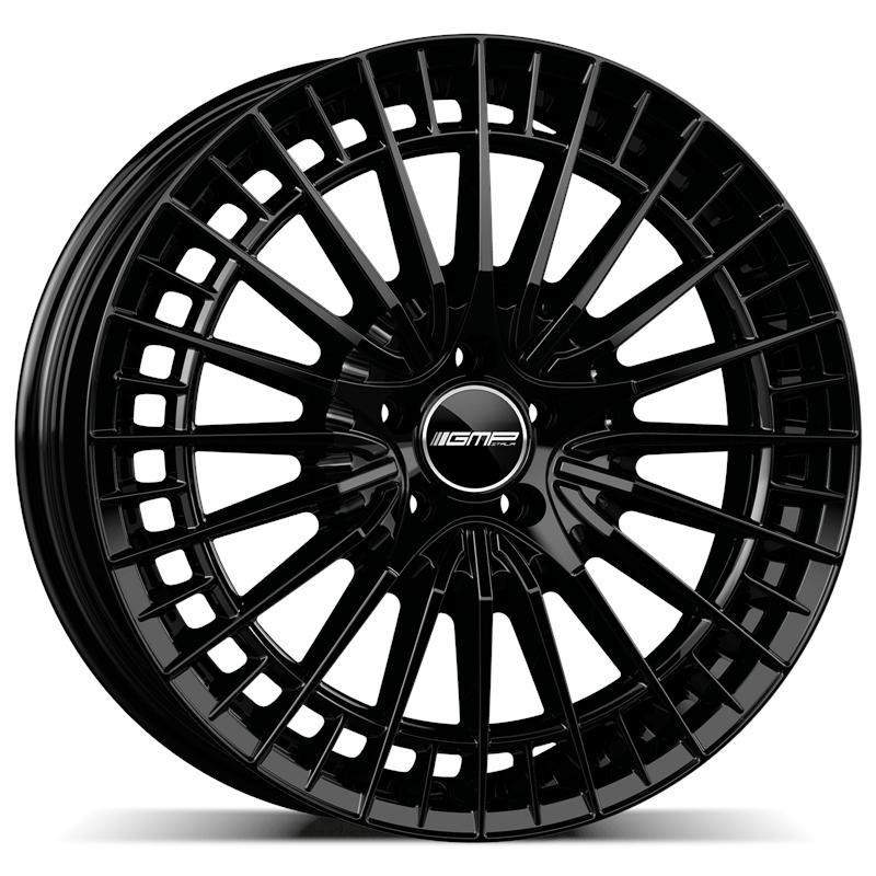 aCerchi in Lega GMP Qstar Glossy Black 5 fori 18\" 7.5X18 ET45 5x112