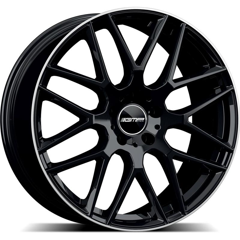 aCerchi in Lega GMP Berghem Black Diamond Lip 5 fori 21\" 9.5X21 ET33 5x112