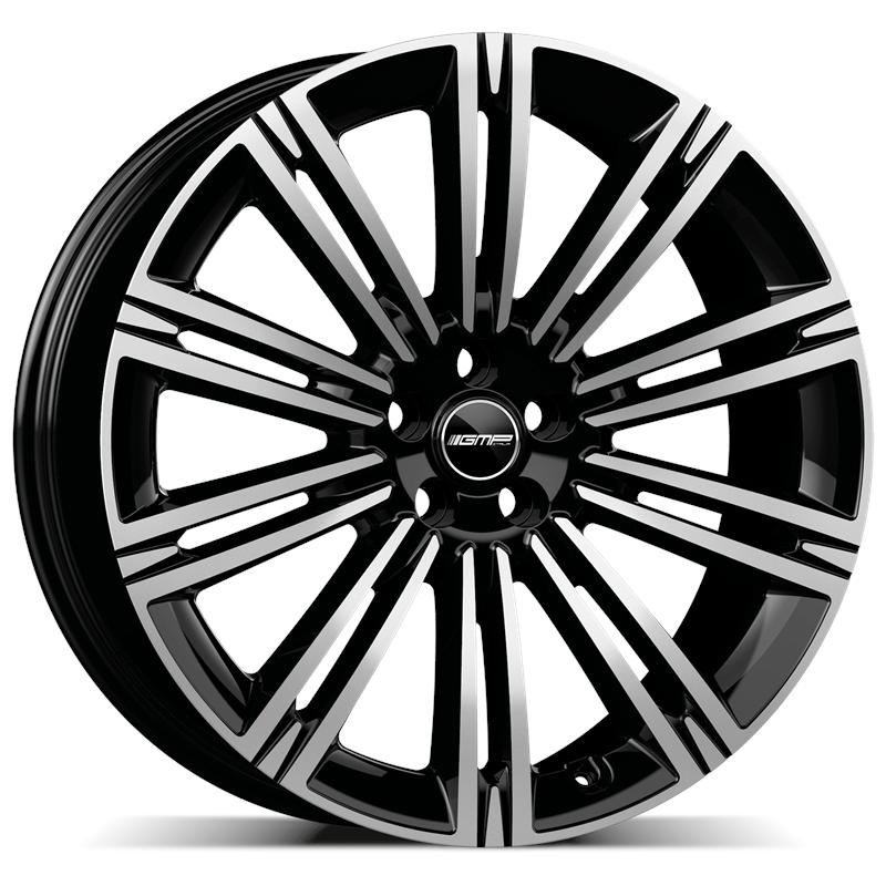 aCerchi in Lega GMP Experience Black Diamond 5 fori 22\" 9X22 ET40 5x108