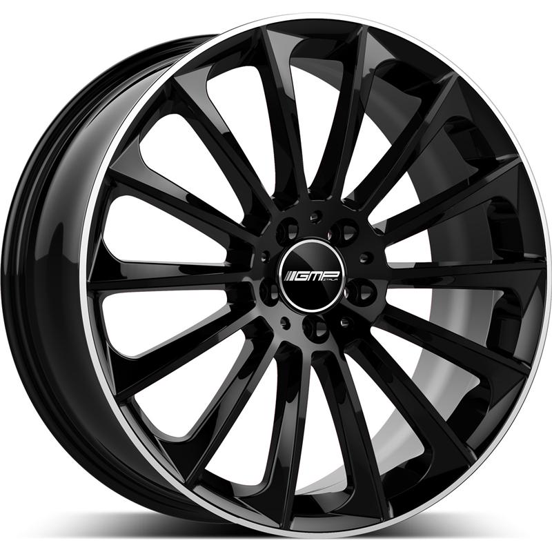 aCerchi in Lega GMP Stellar Black Diamond Lip 5 fori 17\" 7.5X17 ET45 5x112