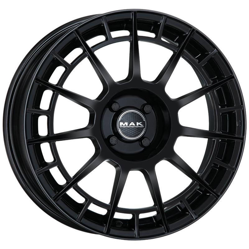 aCerchi in Lega MAK Ntt Glossy Black 5 fori 17\" 7X17 ET45 5x114.3