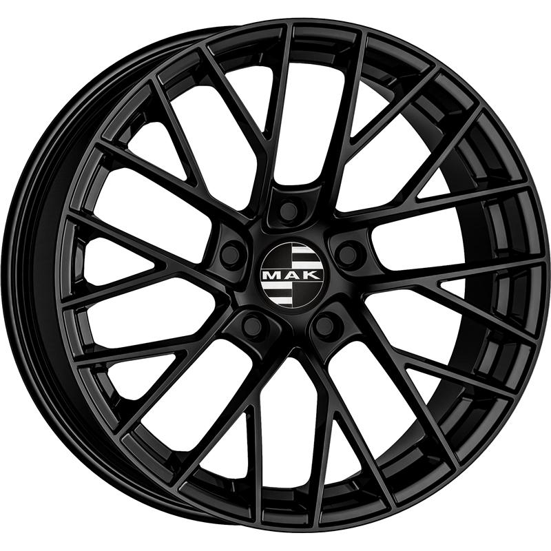 aCerchi in Lega MAK Monaco Glossy Black 5 fori 19\" 8.5X19 ET39 5x112