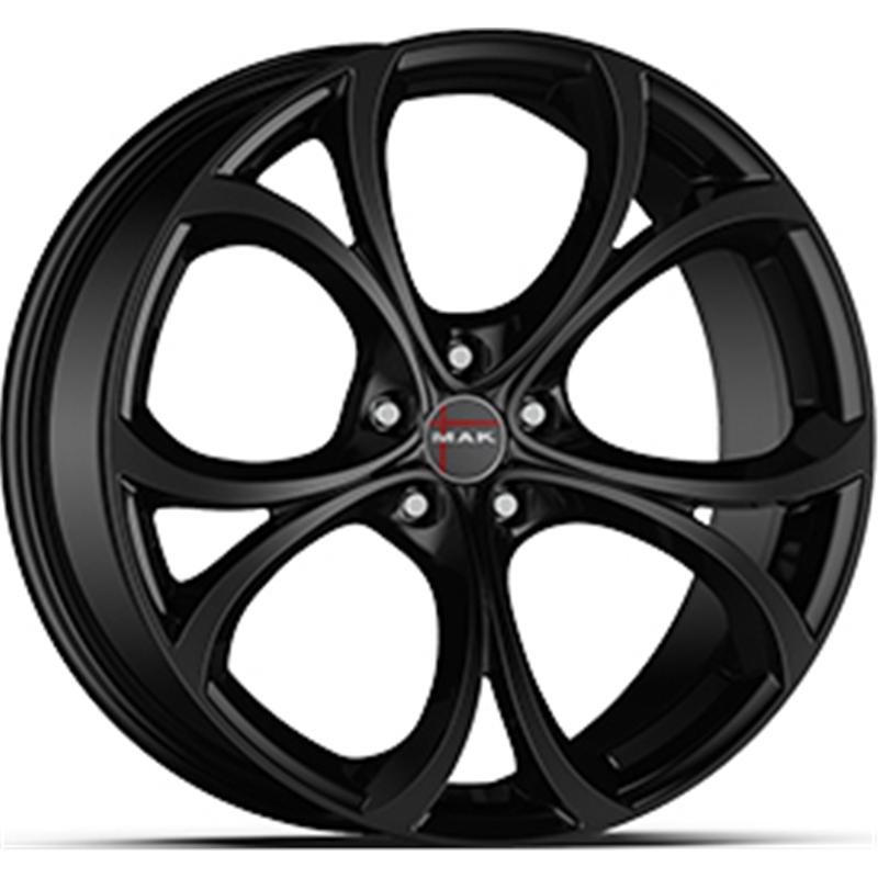 aCerchi in Lega MAK Lario Glossy Black 5 fori 17\" 7.5X17 ET31 5x110