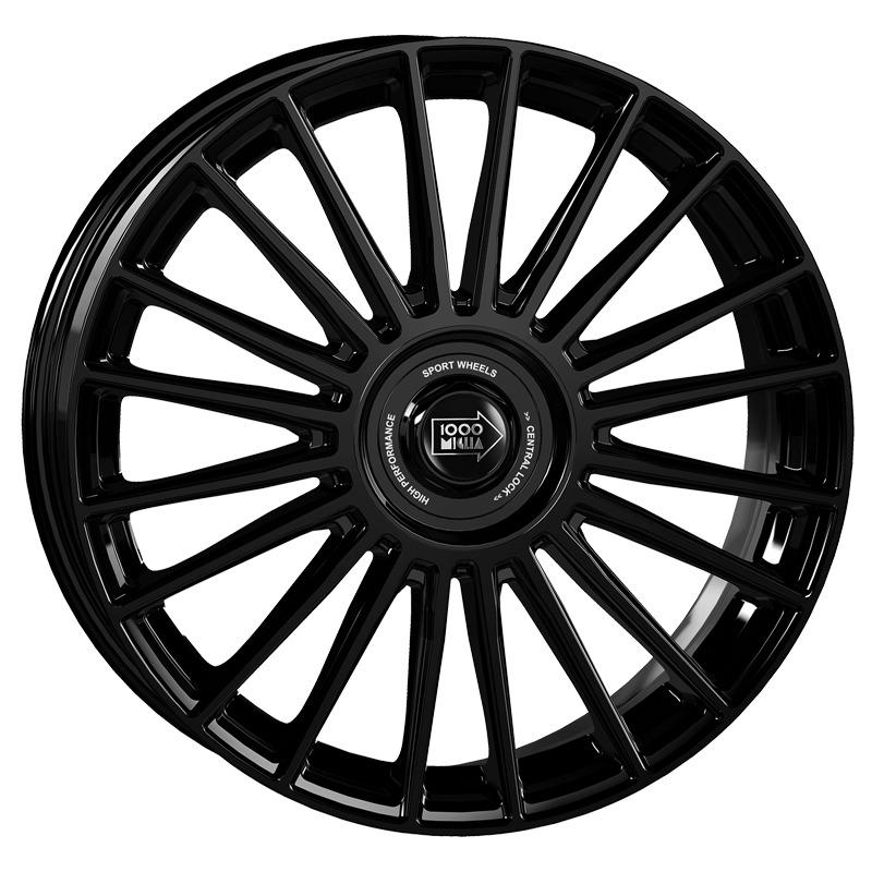 aCerchi in Lega MILLE MIGLIA Mm1022 Gloss Black 5 fori 18\" 8X18 ET30 5x112