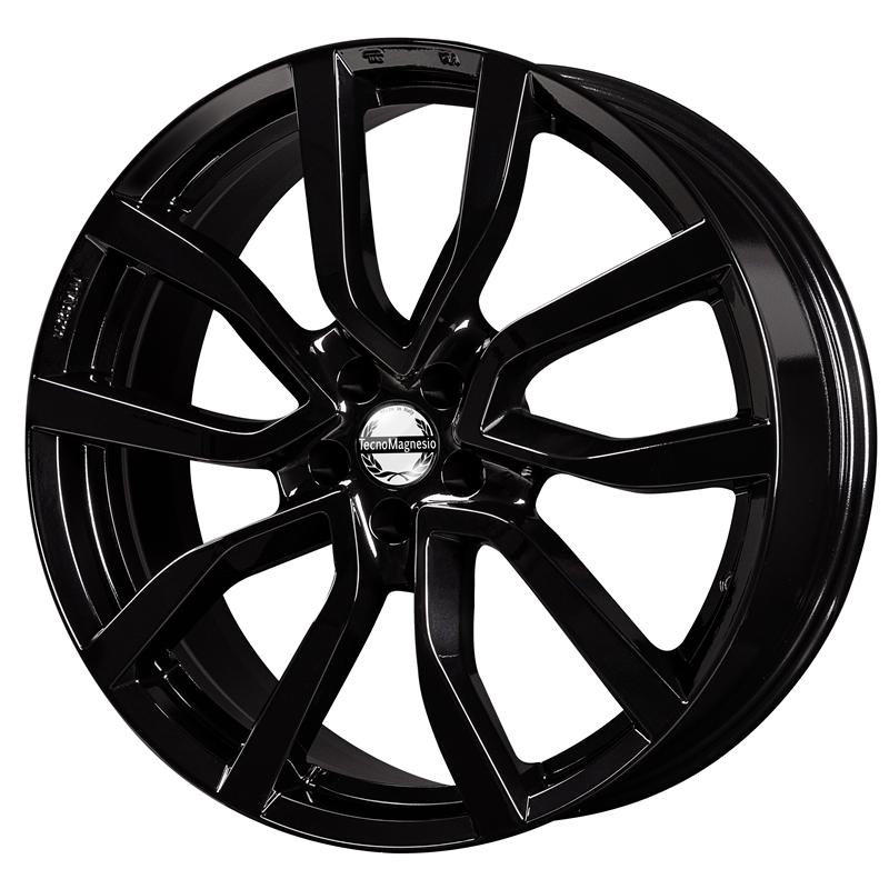 aCerchi in Lega TECNOMAGNESIO Shake X Glossy Black 5 fori 20\" 8X20 ET45 5x108