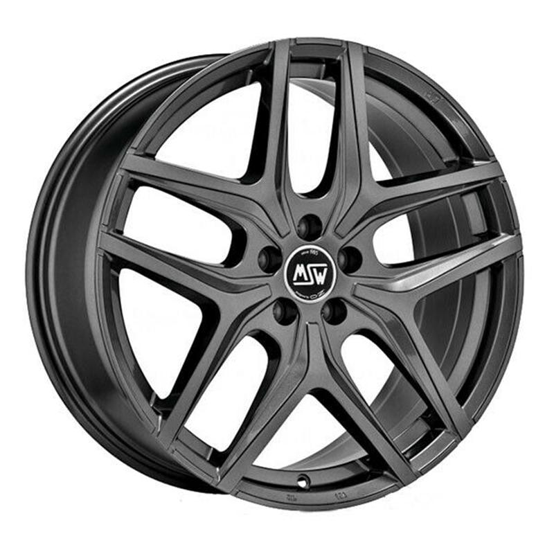 aCerchi in Lega MSW Msw 40 Gloss Gun Metal 5 fori 18\" 8X18 ET48 5x112