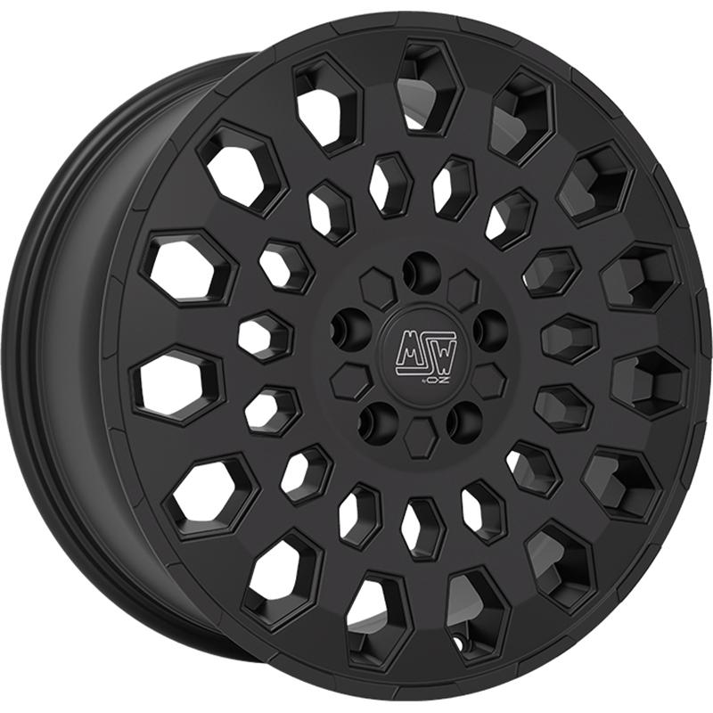 aCerchi in Lega MSW Msw 99 Van Matt Black 5 fori 16\" 6.5X16 ET55 5x130