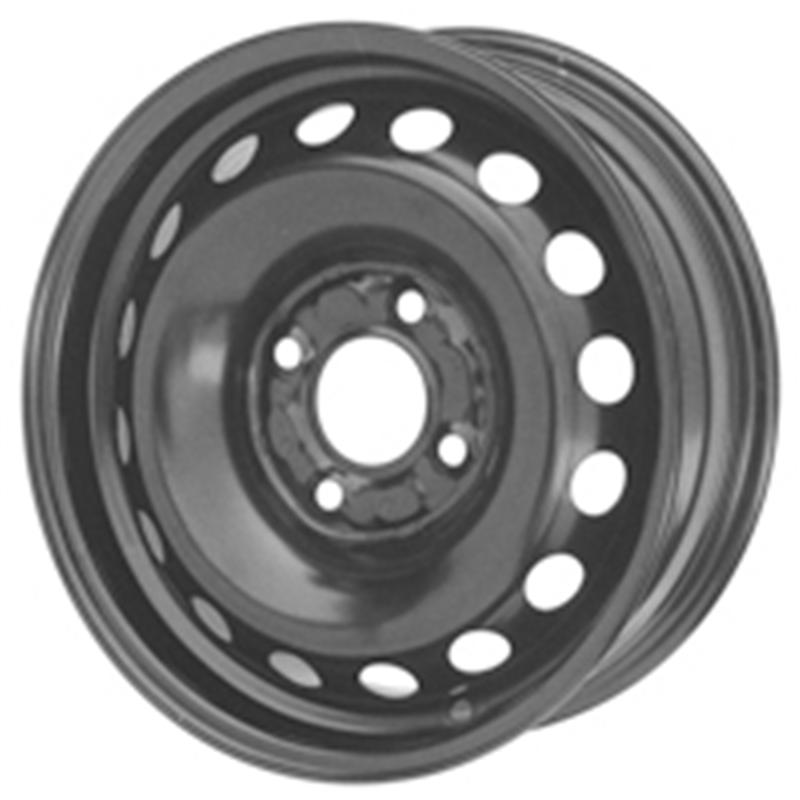 Cerchi in Lega KFZ ALCAR Steel Silver 4 fori 14\" 5.5X14 ET45 4x100