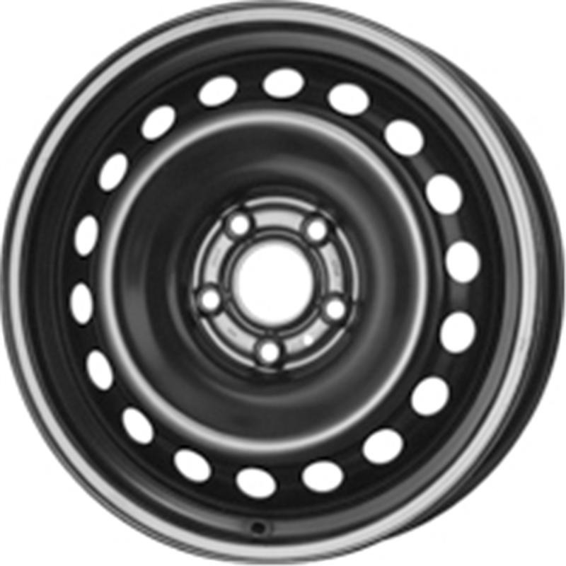 Cerchi in Lega KFZ ALCAR Steel Silver 5 fori 16\" 6X16 ET44 5x108