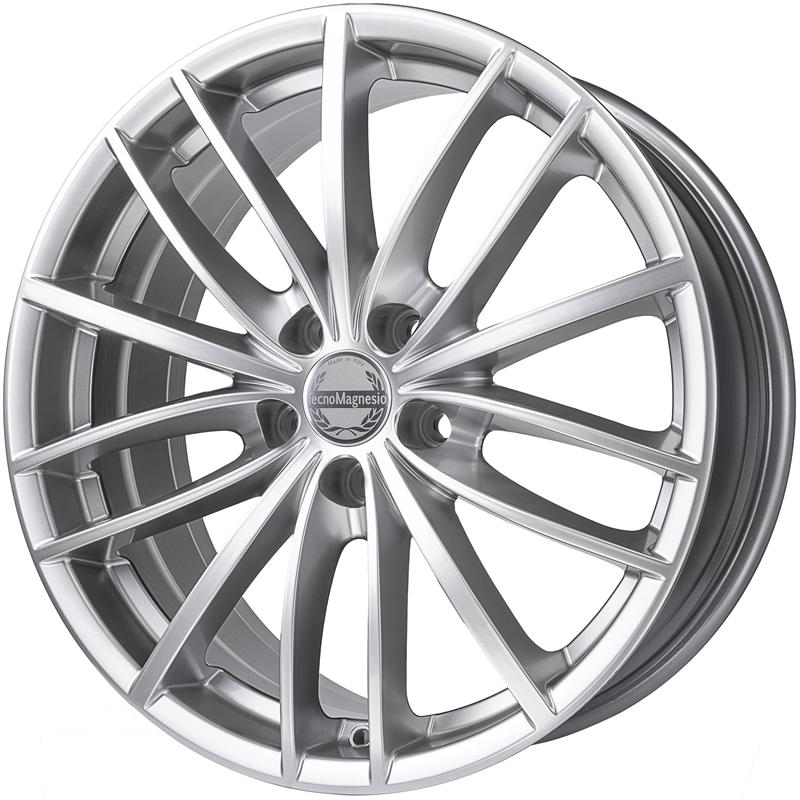 aCerchi in Lega TECNOMAGNESIO Power Silver 5 fori 18\" 8X18 ET35 5x110