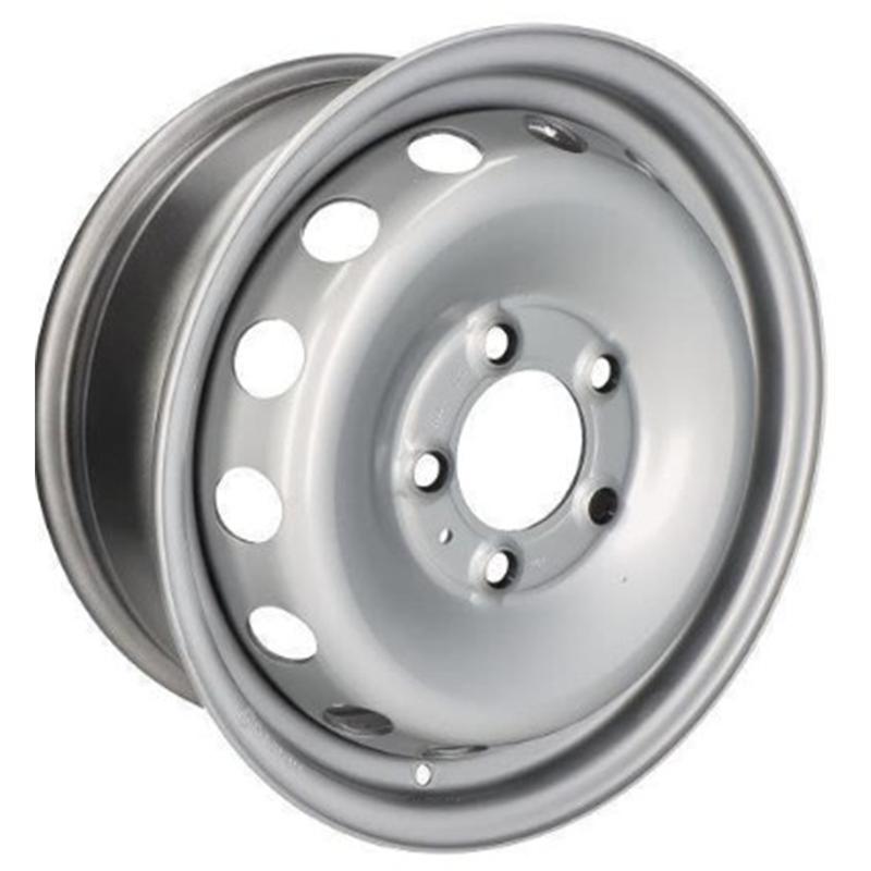 Cerchi in Lega MW GIANETTI RUOTE Steel Nero 5 fori 16\" 6.5X16 ET66 5x130