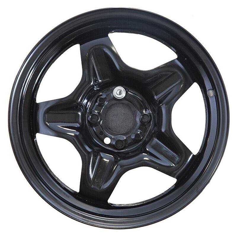 Cerchi in Lega MW GIANETTI RUOTE Steel Nero 4 fori 16\" 6.5X16 ET25 4x108