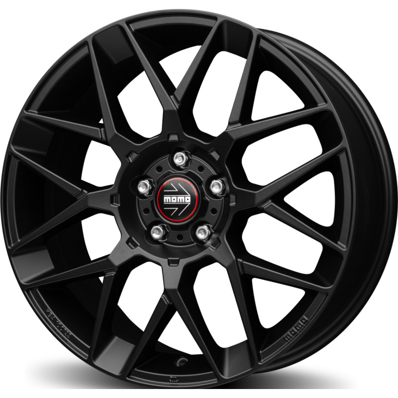 Cerchio MOMO WHEELS Revenge 2.0 Evo Nero Opaco Diamantato 5 fori 17\" 7X17 ET40 5x114.3
