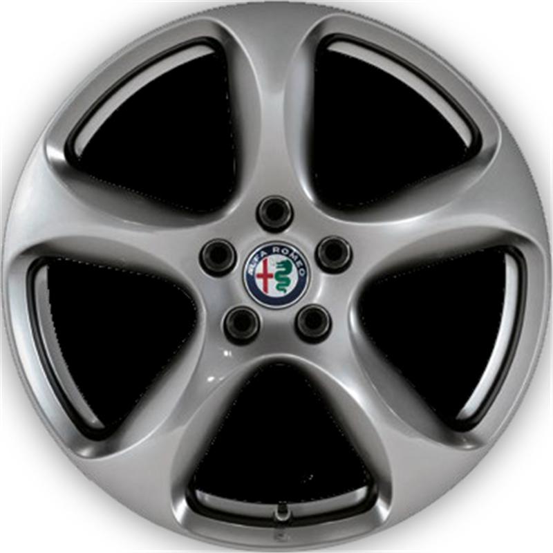 Cerchi in Lega ORIGINALE ALFA ROMEO Stelvio Oe 1 Originale Alfa Romeo Hyper Silver 5 fori 18 8X18 ET34