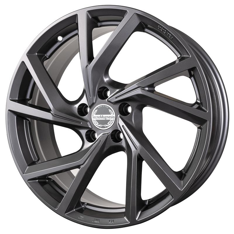 aCerchi in Lega TECNOMAGNESIO T Buzz Gun Metallic 5 fori 17\" 7.5X17 ET30 5x112