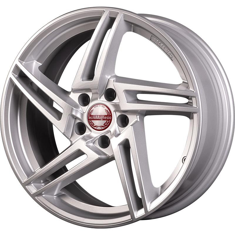 Cerchi in Lega TECNOMAGNESIO Tm001 Silver 5 fori 19 8X19 ET45