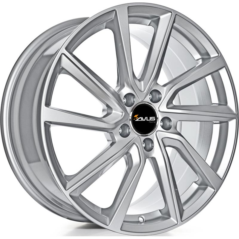 Cerchi in Lega AVUS AC 518 Hyper Silver 5 fori 17 7X17 ET50