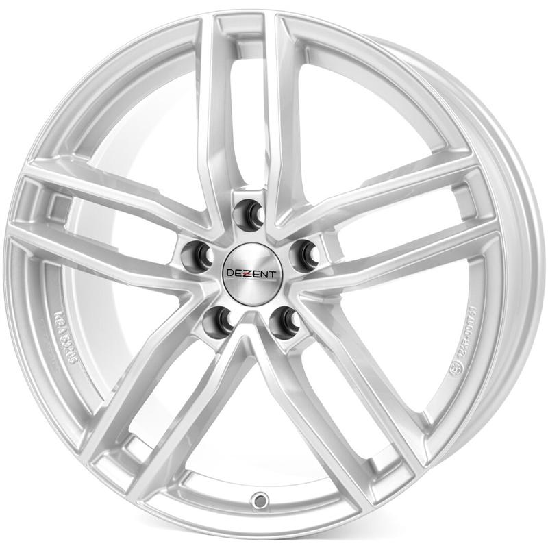 aCerchi in Lega DEZENT Tr Silver 5 fori 18\" 7.5X18 ET38 5x114.3