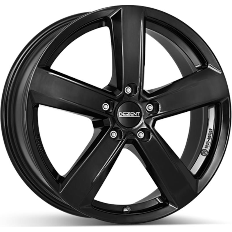 aCerchi in Lega DEZENT Tu Black 5 fori 16\" 6.5X16 ET40 5x100