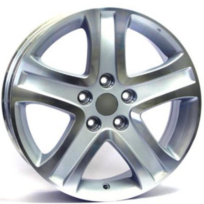 Cerchi in Lega WSP ITALY W2850 Sirius Silver Polished 5 fori 17\" 6.5X17 ET45 5x114.3